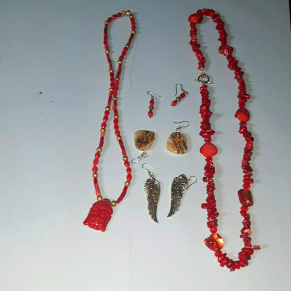 Lot of 5 pieces of assorted jewelry (SKU A-101 - E 15) - Picture 1 of 1